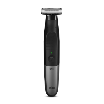 Braun Beard trimmer XT5200  Black/Silver Cordless or corded Wet & Dry