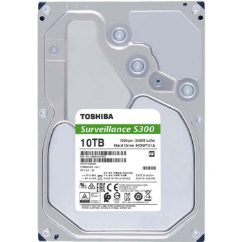 Toshiba | Surveillance Hard Drive | S300 Pro | 7200 RPM | 10000 GB | 256 MB