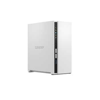 QNAP 2-Bay ARM 	TS-233 Up to 2 SATA 6Gb/s, 3Gb/s,  Cortex-A55, Processor frequency 2.0 GHz, 2 GB, N/A, 2 x USB 2.0, 1 x USB 3.2 Type-A; 1 x Gigabit Ethernet