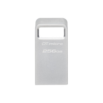 Kingston USB 3.2 Flash Drive  DataTraveler micro 256 GB, USB 3.2, Silver