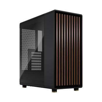 Fractal Design North  Charcoal Black TG Dark, Power supply included No