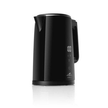 ETA Kettle ETA559590000 Emma Electric, 2200 W, 1.5 L, Stainless steel, 360° rotational base, Black