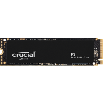 Crucial | SSD | P3 Plus | 500 GB | SSD form factor M.2 2280 | SSD interface PCIe NVMe Gen 3 | Read speed 3500 MB/s | Write speed 1900 MB/s