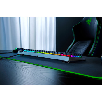 Razer | BlackWidow V4 X | RGB | Gaming keyboard | Wired | RU | Black | Yellow Switch