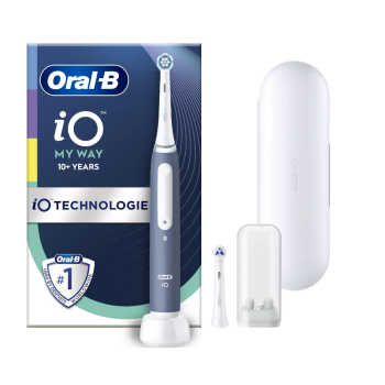 Oral-B | Electric Toothbrush Teens | iO10 My Way | Rechargeable | For adults | Number of brush heads included 2 | Number of teeth brushing modes 4 | Ocean Blue