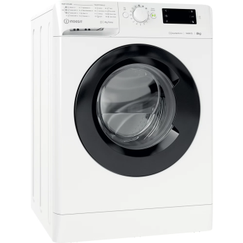 INDESIT Washing Machine MTWE 81495 WK EE Energy efficiency class B, Front loading, Washing capacity 8 kg, 1400 RPM, Depth 60.5 cm, Width 59.5 cm, Display, Big Digit, White