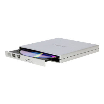 Gembird External USB DVD Drive DVD-USB-02-SV Interface USB 2.0 DVD±RW (±R DL) / DVD-RAM CD read speed 24 x CD write speed 24 x Silver