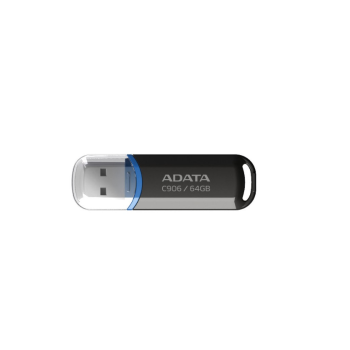 ADATA USB Flash Drive C906 64 GB USB 2.0 Black