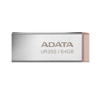 ADATA USB Flash Drive UR350 64 GB USB 3.2 Gen1 Brown