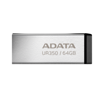 ADATA USB Flash Drive UR350 64 GB USB 3.2 Gen1 Black