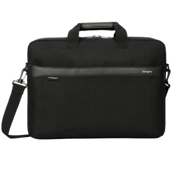 Targus | GeoLite EcoSmart Essential Laptop Case | TBS576GL | Slipcase | Black | Shoulder strap