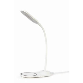 Gembird | Desk lamp with wireless charger | TA-WPC10-LED-01-W