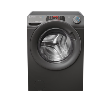 Candy | Washing Machine | RO6106DWMRR7/1-S | Energy efficiency class A | Front loading | Washing capacity 10 kg | 1600 RPM | Depth 58 cm | Width 60 cm | Display | TFT | Steam function | Wi-Fi | Anthracite