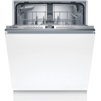 Bosch | Dishwasher | SMV4HTX00E | Built-in | Width 60 cm | Number of place settings 13 | Number of programs 6 | Energy efficiency class D | Display | AquaStop function | White