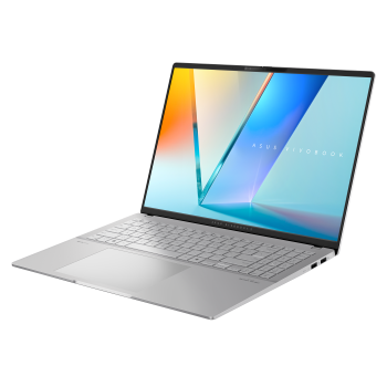 Asus Vivobook S 16 OLED M5606UA-KM005W | Cool Silver | 16 " | OLED | 3.2K | 3200 x 2000 pixels | AMD Ryzen 7 | 8845HS | 16 GB | LPDDR5X | SSD 1000 GB | AMD Radeon Graphics | Windows 11 Home | 802.11ax | Bluetooth version 5.3 | Keyboard language English | 