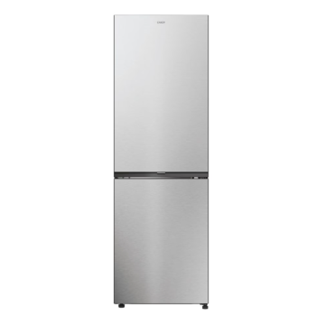 Candy Refrigerator | CNCQ2T618EX | Energy efficiency class E | Free standing | Combi | Height 185 cm | No Frost system | Fridge net capacity 235 L | Freezer net capacity 120 L | 38 dB | Inox