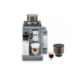 Delonghi Coffee Maker | EXAM440.55.G Rivelia | Pump pressure 19 bar | Built-in milk frother | Automatic | 1450 W | Pebble Grey