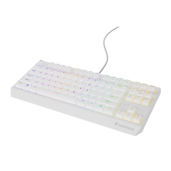 THOR 230 | Mechanical Gaming Keyboard | Wired | US | White | USB Type-A | Outemu Brown