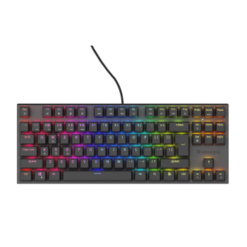 THOR 303 | Mechanical Gaming Keyboard | Wired | US | Black | USB Type-A | Outemu Peach Silent