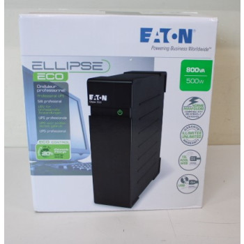 SALE OUT. Eaton UPS Ellipse ECO 800 USB DIN | UPS | Ellipse ECO 800 USB DIN | 800 VA | 500 W | DAMAGED PACKAGING, SCRATCHED ON FRONT