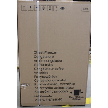 SALE OUT. Candy CCHH 100E Freezer, E, Chest, Free standing, Height 84.5 cm, Freezer net 97 L, White, DAMAGED PACKAGING, SCRATCHED ON TOP | Candy Freezer | CCHH 100E | Energy efficiency class E | Chest | Free standing | Height 84.5 cm | Total net capacity 