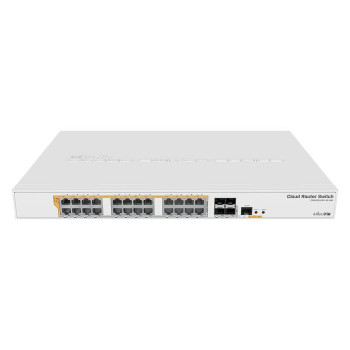 Switch MIKROTIK Type L2 Rack 24x10Base-T / 100Base-TX / 1000Base-T 4xSFP+ 1xRJ45 CRS328-24P-4S+RM