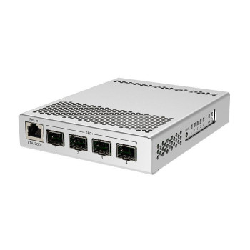 Switch MIKROTIK 1x10Base-T / 100Base-TX / 1000Base-T 4xSFP+ PoE ports 1 CRS305-1G-4S+IN