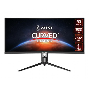 LCD Monitor MSI Optix MAG301CR2 29.5" Gaming/Curved/21 : 9 Panel VA 2560x1080 21:9 200Hz Matte 1 ms Swivel Pivot Height adjustable Tilt Colour Black OPTIXMAG301CR2