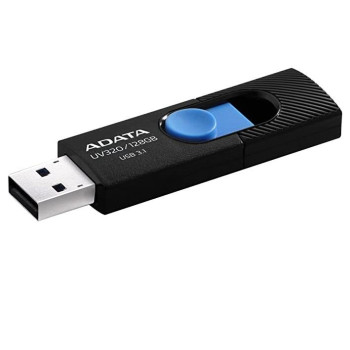 MEMORY DRIVE FLASH USB3 128GB/BLACK AUV320-128G-RBKBL ADATA