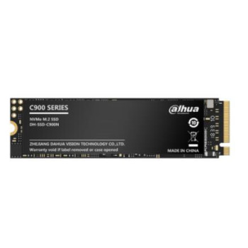 SSD DAHUA 512GB M.2 PCIe Gen3 NVMe 3D NAND Write speed 1500 MBytes/sec Read speed 2000 MBytes/sec TBW 256 TB MTBF 1500000 hours SSD-C900N512G