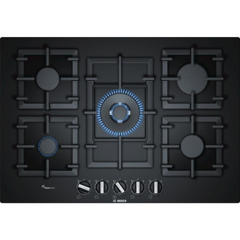 Bosch Serie 6 PPQ7A6B90 hob Black Built-in Gas 5 zone(s)