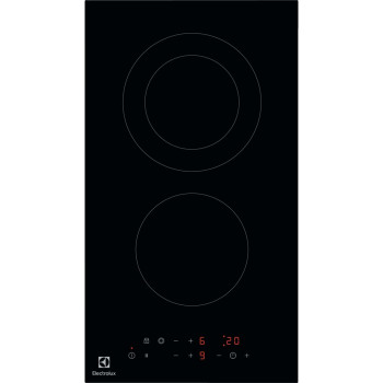 Electrolux LHR3233CK hob Black Built-in Ceramic 2 zone(s)