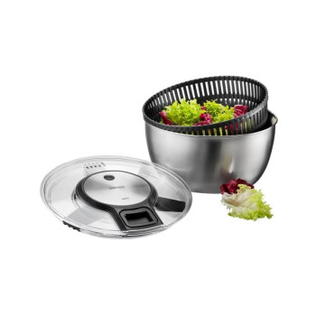 GEFU Speedwing salad spinner Stainless steel Button