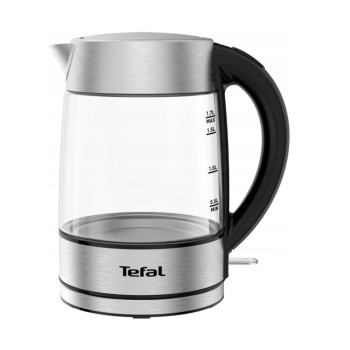 Tefal KI772D electric kettle 1.7 L 2400 W Stainless steel, Transparent