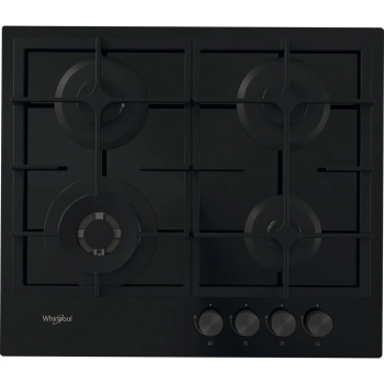 Whirlpool AKT 6455/NB1 hob Black Built-in Gas 4 zone(s)