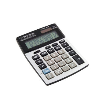 xlyne ECL102 calculator Desktop Basic Black, Silver