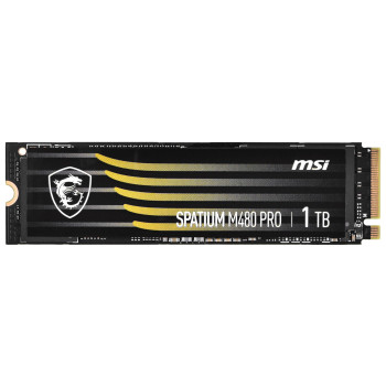 MSI SPATIUM M480 PRO PCIe 4.0 NVMe M.2 1TB PCI Express 4.0 3D NAND