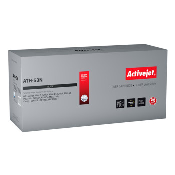 Activejet ATH-53N Toner (replacement for HP 53A Q7553A, Canon CRG-715; Supreme; 3500 pages; black)