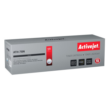 Activejet ATH-78N toner for HP printer; HP 78A CE278A, Canon CGR-728 replacement; Supreme; 2500 pages; black