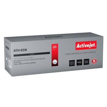 Activejet ATH-85N toner for HP printer; HP 85A CE285A, Canon CGR-725 replacement; Supreme; 2000 pages; black