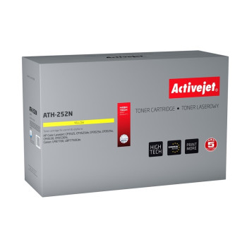 Activejet ATH-252N Toner (replacement for HP 504A CE252A, Canon CRG-723Y; Supreme; 7000 pages; yellow)