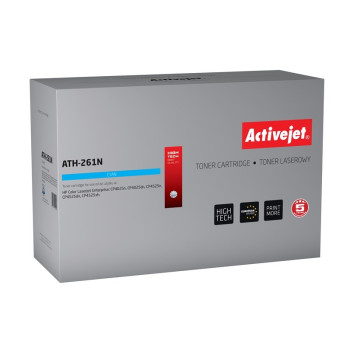 Activejet ATH-261N toner (replacement for HP CE261A; Supreme; 11000 pages; cyan)