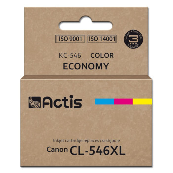 Actis KC-546 ink cartridge (Canon CL-546XL replacement; Supreme; 15 ml; 180 pages; red, blue, yellow).