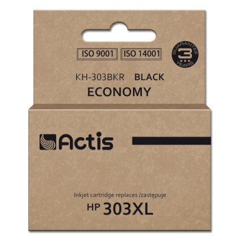 Actis KH-303BKR ink for HP printer, replacement HP 303XL T6N04AE; Premium; 20ml; 600 pages; black