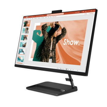 Lenovo IdeaCentre AIO 3 27IAP7 Intel® Core™ i3 i3-1215U 68.6 cm (27") 1920 x 1080 pixels All-in-One PC 8 GB DDR4-SDRAM 512 GB SSD Windows 11 Home Wi-Fi 6 (802.11ax) Black