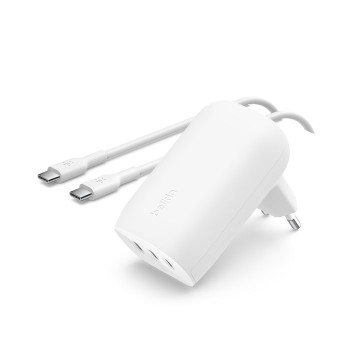 Belkin BoostCharge Laptop, Smartphone, Universal White AC Fast charging Indoor