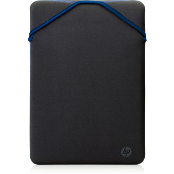HP Reversible Protective 14.1-inch Blue Laptop Sleeve 14.1" Sleeve case Black, Blue