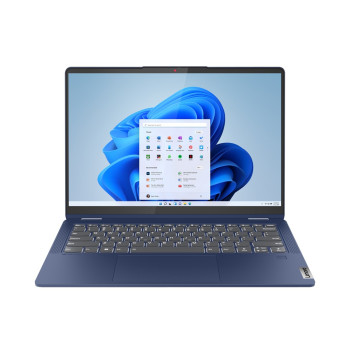 Lenovo IdeaPad Flex 5 14ABR8 AMD Ryzen™ 7 7730U Hybrid (2-in-1) 35.6 cm (14") Touchscreen WUXGA 16 GB LPDDR4x-SDRAM 512 GB SSD Wi-Fi 6 (802.11ax) Windows 11 Home Blue REPACK New Repack/Repacked