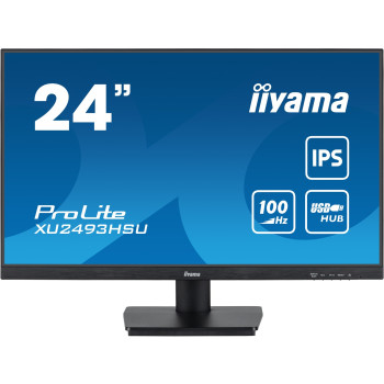 iiyama ProLite XU2493HSU-B6 computer monitor 61 cm (24") 1920 x 1080 pixels Full HD LED Black