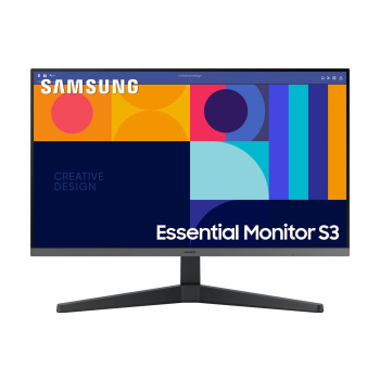 Samsung Essential Monitor S3 S33GC LED display 68.6 cm (27") 1920 x 1080 pixels Full HD Black